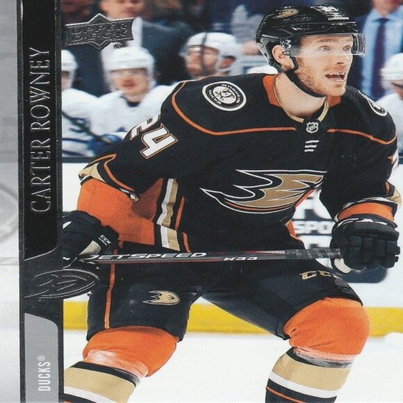 Carter Rowney - 2020/2021 Upper Deck Series 2 Hockey Card - Picture 1 of 2